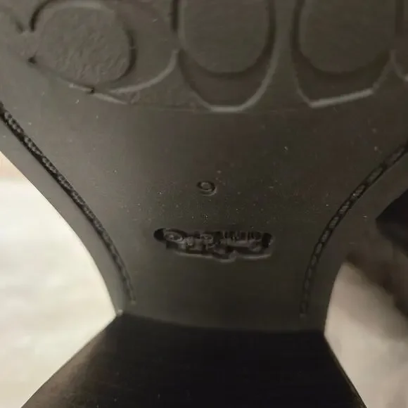 Women's Coach Boot Sculpted C Tall Maple NWT 6 - Picture 5 of 15